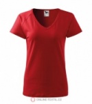 Ladies' T-shirt with lycra red L