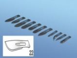 Scalpel blade no.22