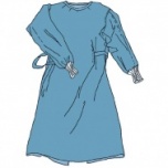 Surgical Gown Standard L sterile