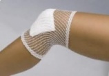 Elastic tube net bandage - knee